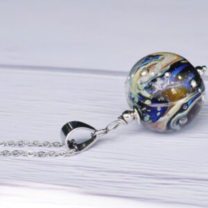 Bijou galaxie en verre