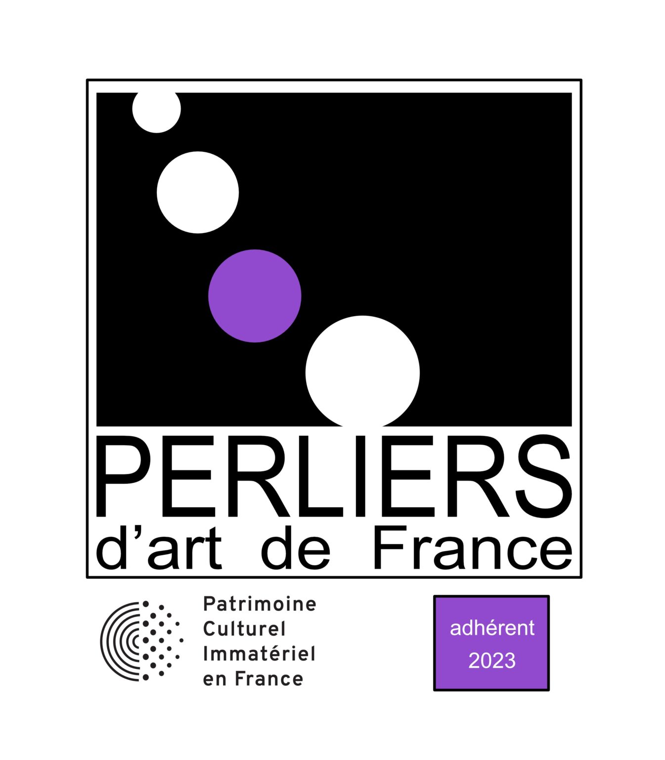 LOGO PERLIERS D ART DE FRANCE