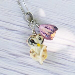 Collier petite chouette de la forêt