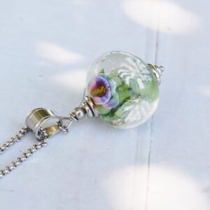 Collier fleurs du jardin