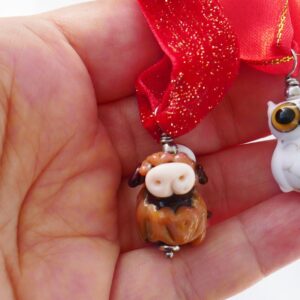 decoration de Noël à suspendre Petite vache