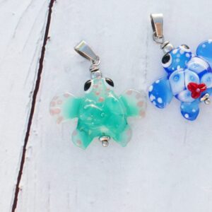 Petite tortue turquoise