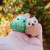 Adorable petite chouette turquoise - Thumbnail Image 2